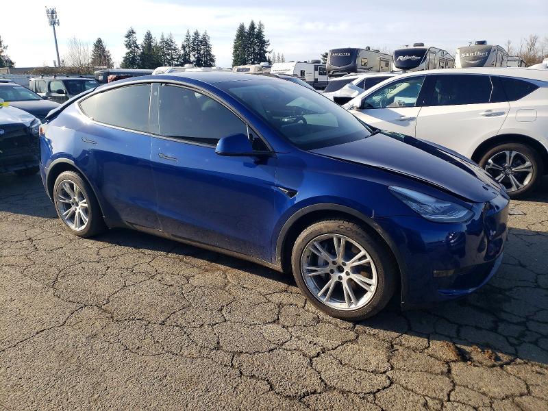 Photo 4 from auction – 2021 TESLA MODEL Y with VIN 5YJYGDEE8MF094176
