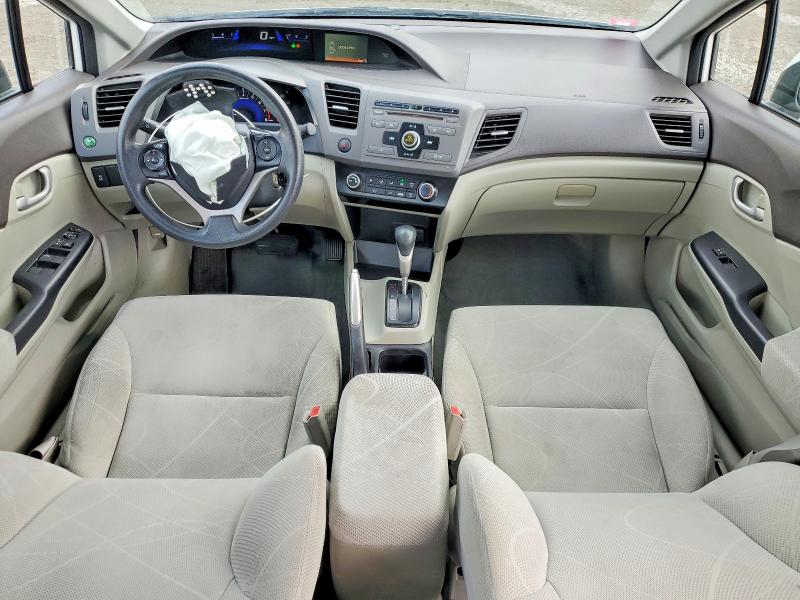 Photo 8 from auction – 2012 HONDA CIVIC LX with VIN 19XFB2F52CE342063
