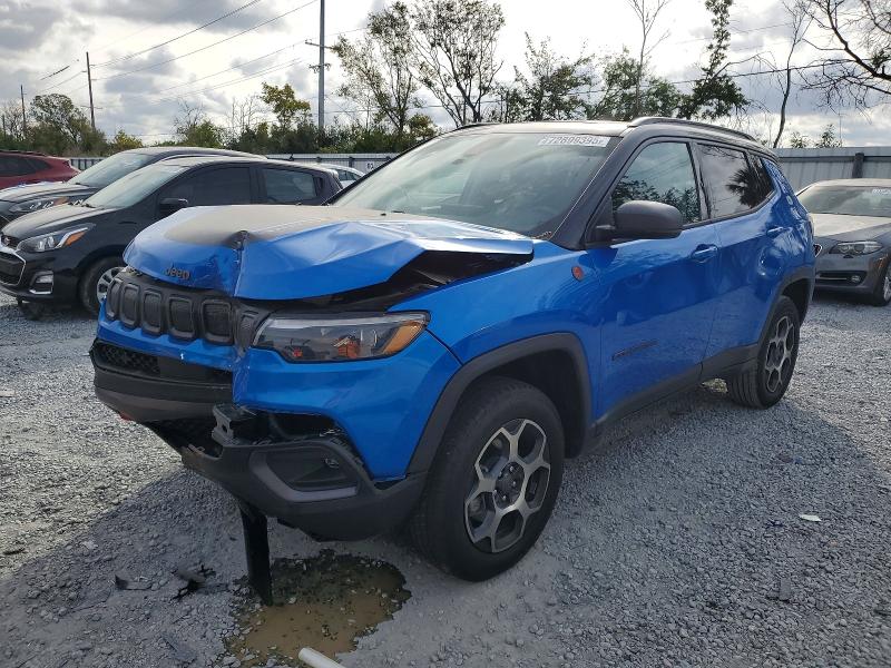 JEEP COMPASS TR 2022 with VIN 3C4NJDDB9NT106950 - Photo from auction