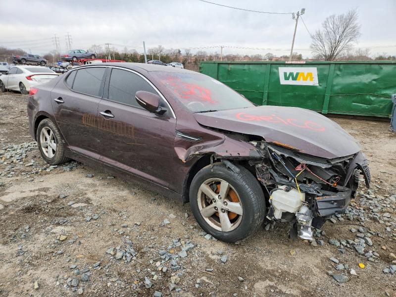 Photo 4 from auction – 2015 KIA OPTIMA with VIN 5XXGM4A74FG449372