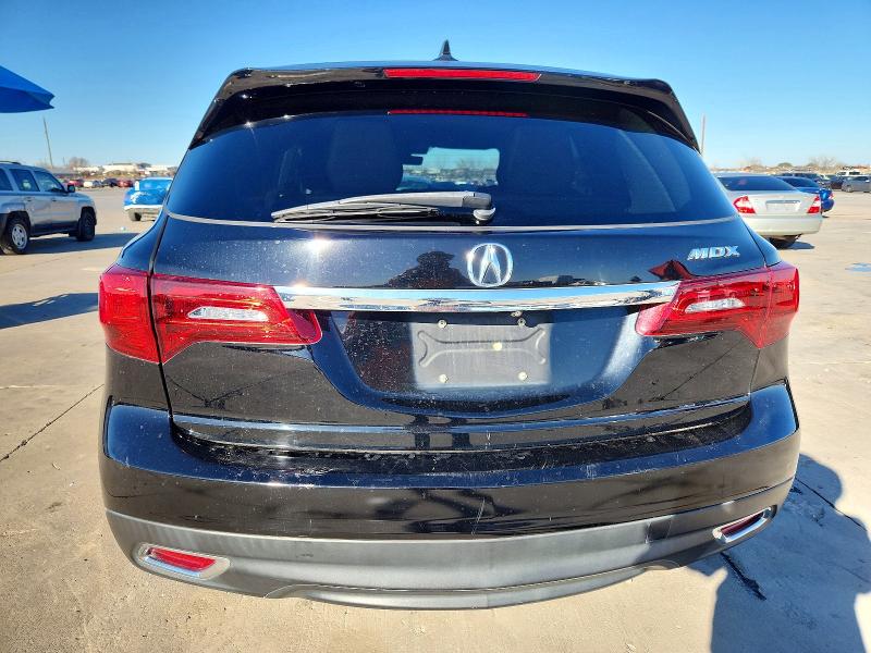 Photo 6 from auction – 2016 ACURA MDX TECHNO with VIN 5FRYD3H48GB015453
