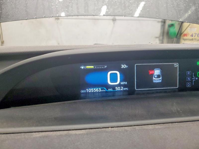 Photo 9 from auction – 2019 TOYOTA PRIUS with VIN JTDKARFU7K3101882