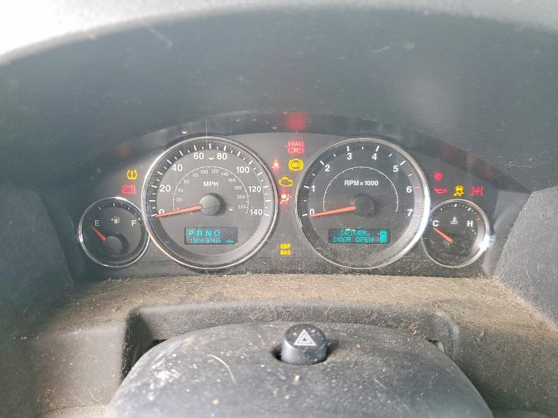 Photo 9 from auction – 2007 JEEP COMMANDER with VIN 1J8HG48K17C653756