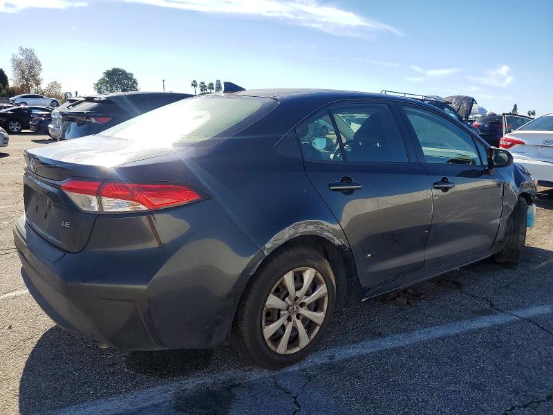 Photo 3 from auction – 2021 TOYOTA COROLLA LE with VIN JTDEPMAE4MJ141978