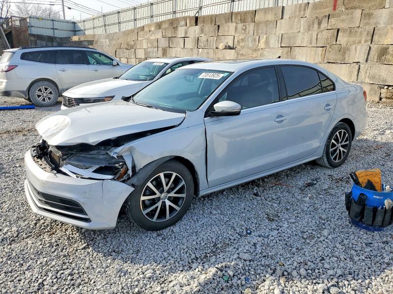 VOLKSWAGEN JETTA SE 2017 with VIN 3VWDB7AJ0HM412081 - Photo from auction