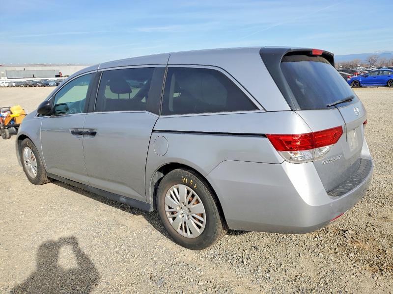 Photo 2 from auction – 2016 HONDA ODYSSEY LX with VIN 5FNRL5H27GB044834