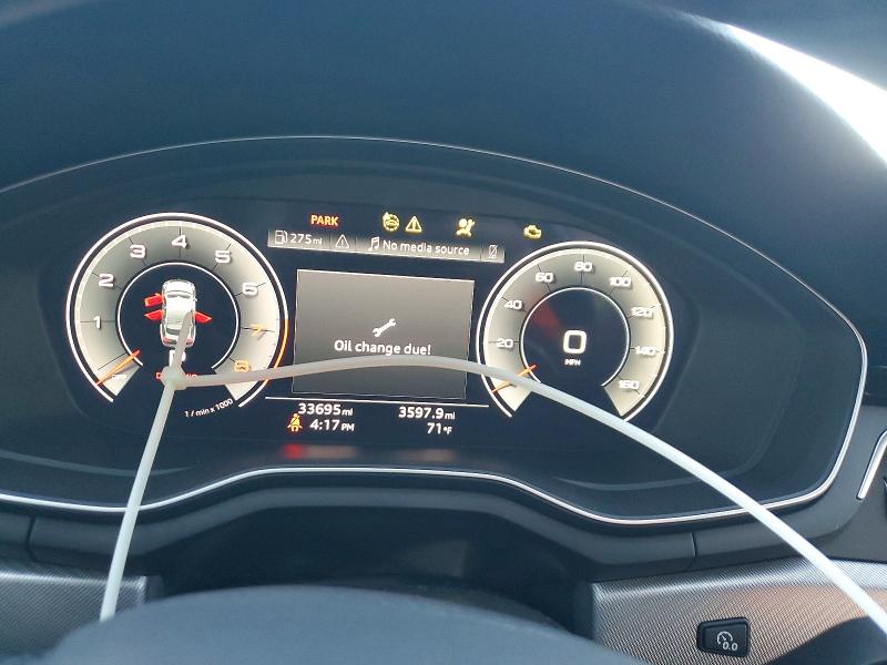 Photo 9 from auction – 2021 AUDI A5 PREMIUM with VIN WAUFACF59MA030476