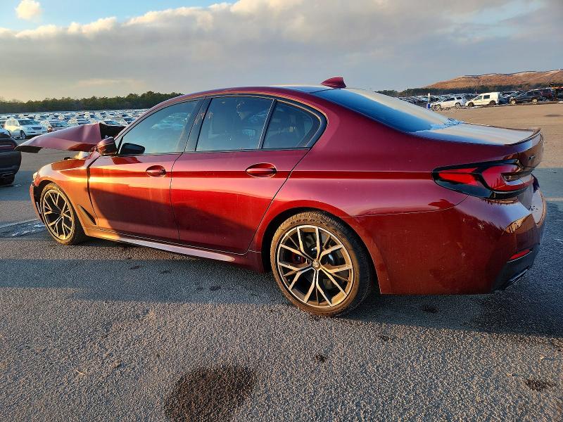 Photo 2 from auction – 2021 BMW M550XI with VIN WBA13BK0XMCH20091