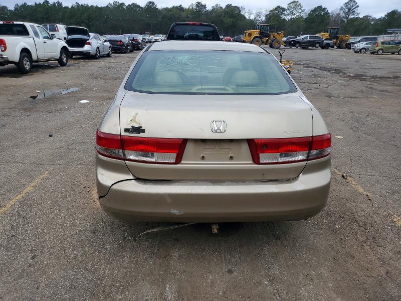 Photo 6 from auction – 2003 HONDA ACCORD with VIN 1HGCM563X3A024905