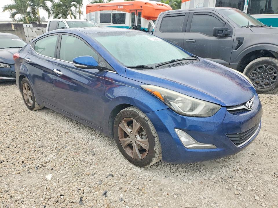 Photo 4 from auction – 2016 HYUNDAI ELANTRA with VIN 5NPDH4AE7GH740136
