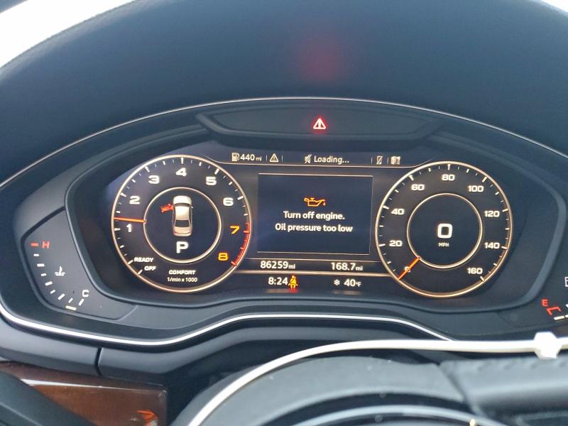 Photo 9 from auction – 2017 AUDI A4 with VIN WAUENAF48HN070364