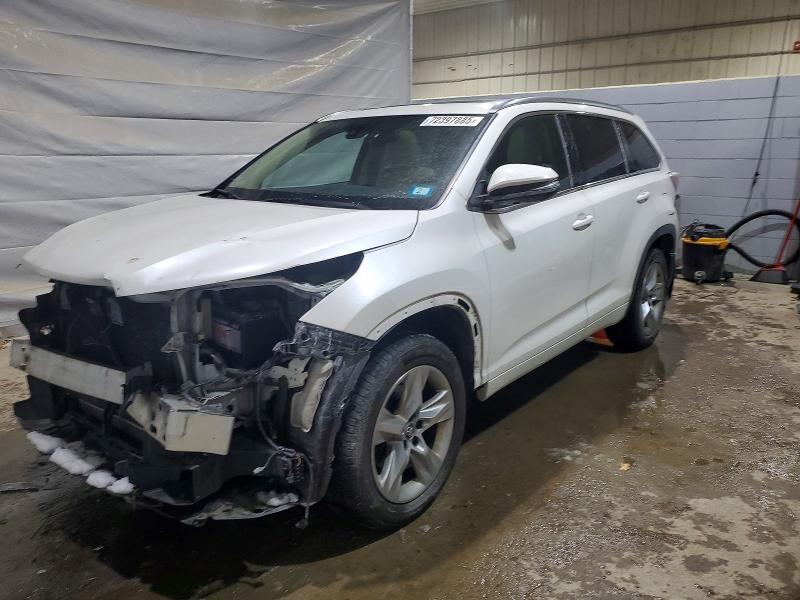 TOYOTA HIGHLANDER 2016 with VIN 5TDDKRFH4GS351739 - Photo from auction