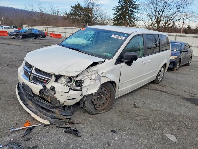 DODGE GRAND CARA 2017 with VIN 2C4RDGBGXHR646534 - Photo from auction