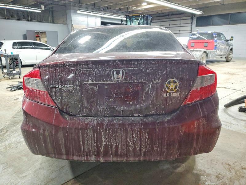Photo 6 from auction – 2012 HONDA CIVIC with VIN 19XFB2F50CE044756