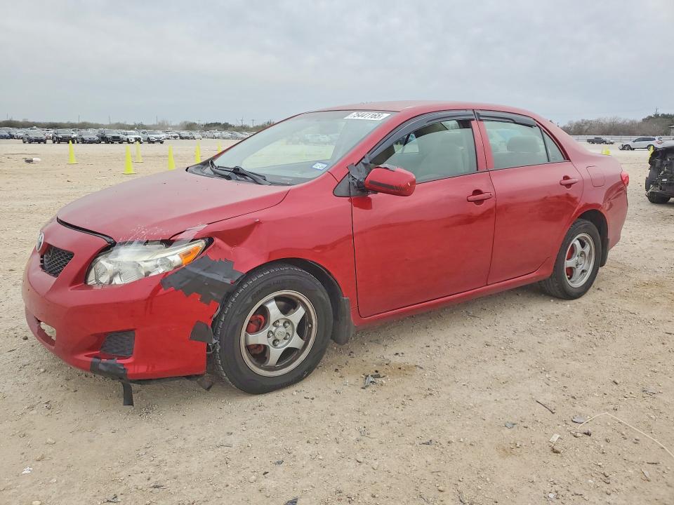 TOYOTA COROLLA BA 2009 with VIN JTDBL40E299058476 - Photo from auction