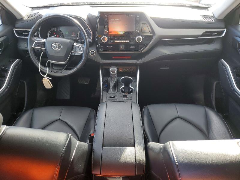 Photo 8 from auction – 2022 TOYOTA HIGHLANDER with VIN 5TDGZRBH2NS579296