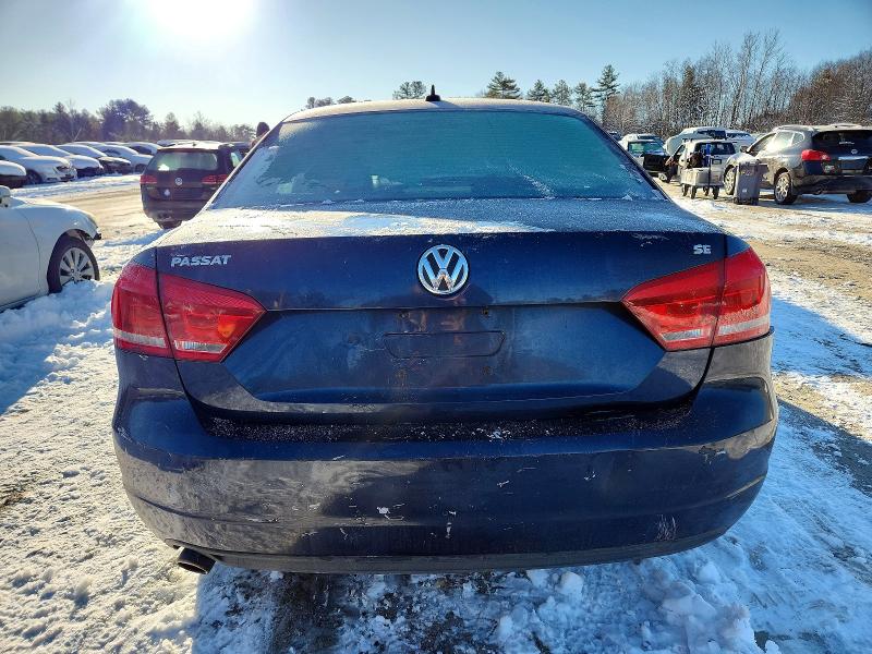 Photo 6 from auction – 2013 VOLKSWAGEN PASSAT SE with VIN 1VWBP7A35DC061996