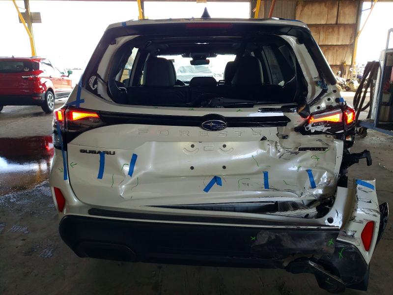 Photo 6 from auction – 2025 SUBARU FORESTER S with VIN JF2SLDFC9SH509289