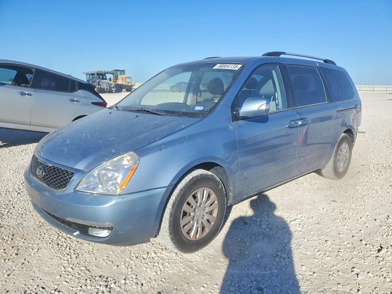 KIA SEDONA LX 2014 with VIN KNDMG4C78E6586982 - Photo from auction