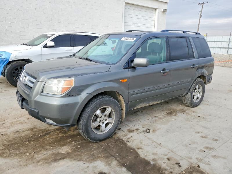 HONDA PILOT EX 2007 с VIN 2HKYF18457H512431 - Фото с аукциона