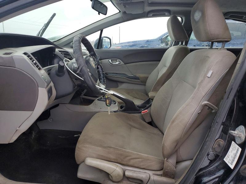 Photo 7 from auction – 2012 HONDA CIVIC LX with VIN 2HGFB2F50CH109465
