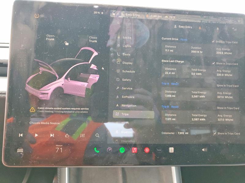 Photo 9 from auction – 2026 TESLA MODEL Y with VIN 7SAYGDEEXTF342235