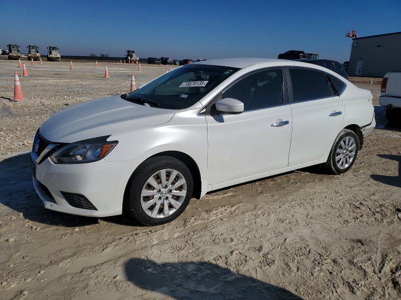 NISSAN SENTRA S 2016 with VIN 3N1AB7AP2GY263595 - Photo from auction