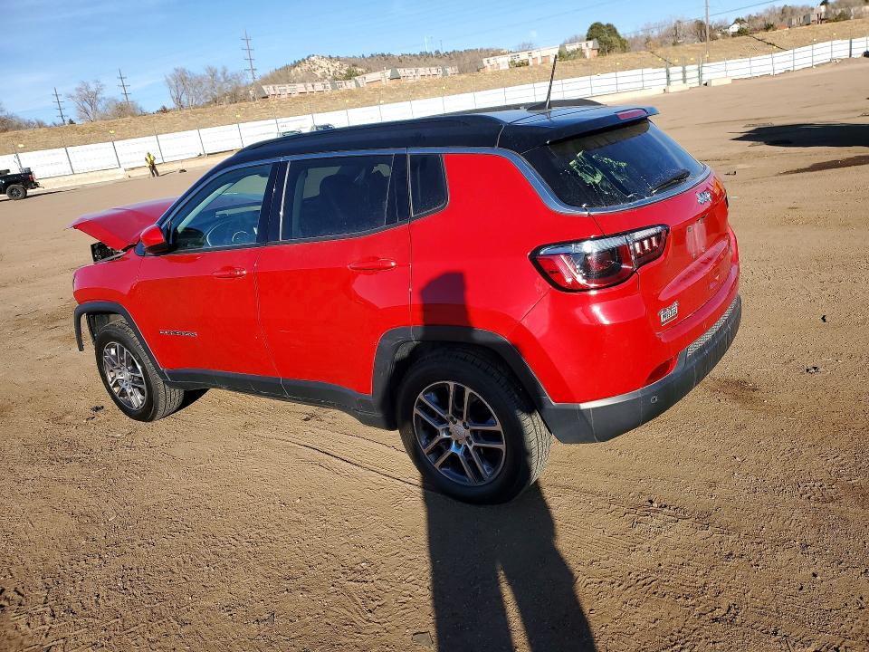Photo 2 from auction – 2020 JEEP COMPASS with VIN 3C4NJDBB7LT244535