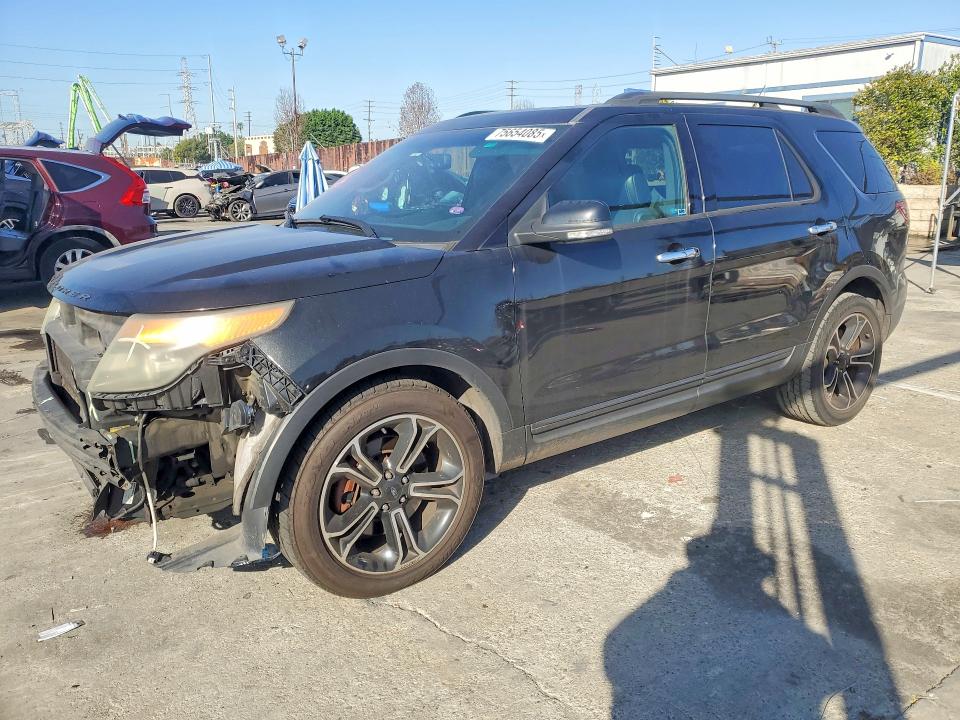 FORD EXPLORER S 2014 with VIN 1FM5K8GT6EGA90411 - Photo from auction