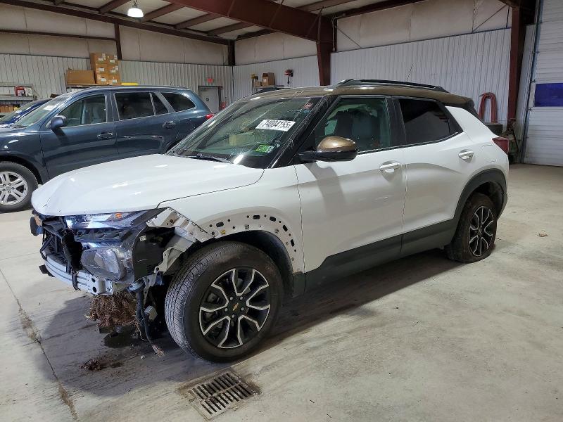 CHEVROLET TRAILBLAZER 2021 with VIN KL79MSSLXMB174261 - Photo from auction