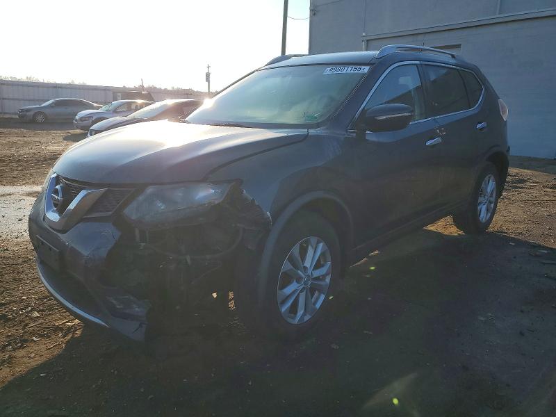 NISSAN ROGUE S 2015 with VIN KNMAT2MT5FP550158 - Photo from auction