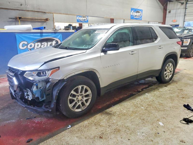 CHEVROLET TRAVERSE 2021 with VIN 1GNERFKW3MJ172434 - Photo from auction