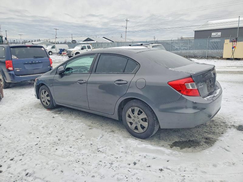 Photo 2 from auction – 2012 HONDA CIVIC LX with VIN 2HGFB2F47CH060773