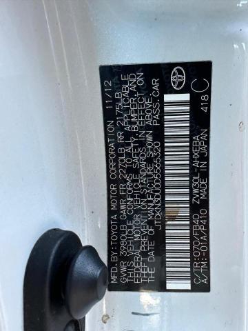 Zdjęcie 10 z aukcji – 2013 TOYOTA PRIUS z VIN JTDKN3DU0D5565320