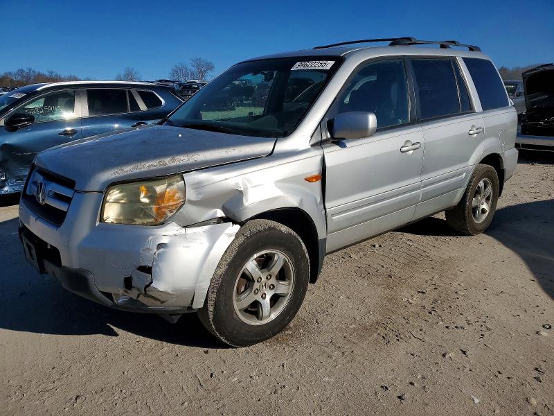HONDA PILOT EX 2006 with VIN 2HKYF18756H515287 - Photo from auction