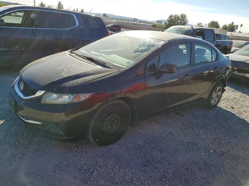 HONDA CIVIC LX 2013 with VIN 2HGFB2F59DH529338 - Photo from auction