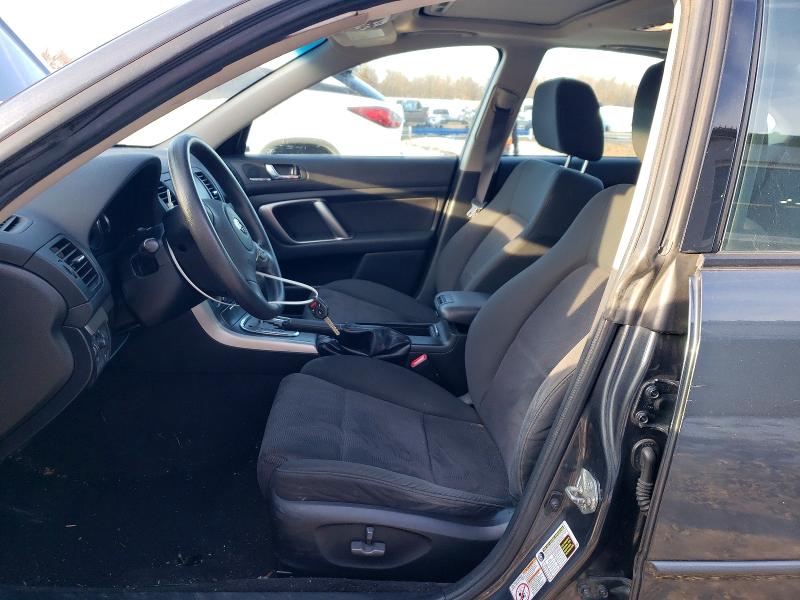 Photo 7 from auction – 2009 SUBARU LEGACY 2.5 with VIN 4S3BL616597233205