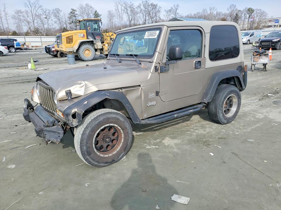JEEP WRANGLER / 2003 with VIN 1J4FA59S43P304642 - Photo from auction