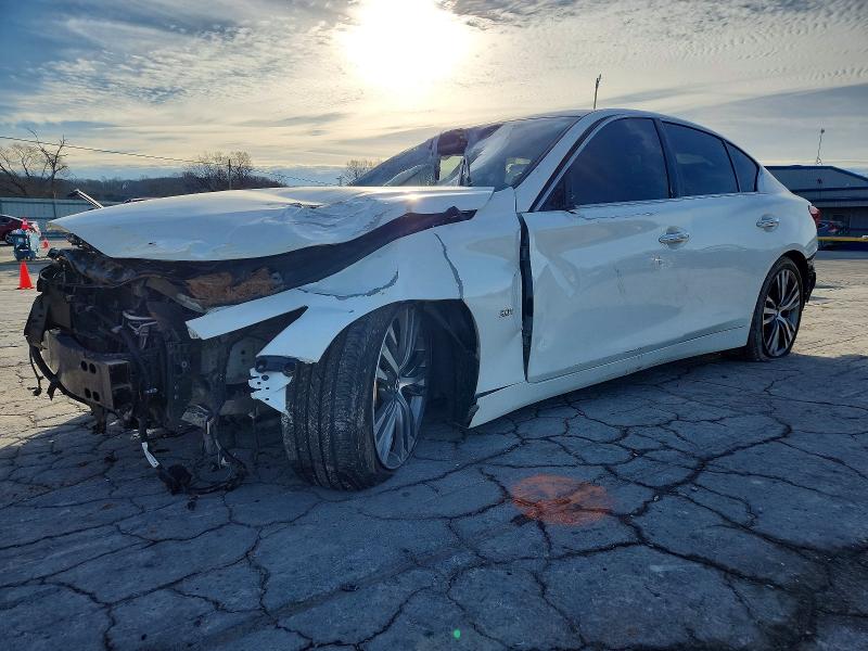 Photo 1 from auction – 2018 INFINITI Q50 LUXE with VIN JN1EV7AP9JM358240