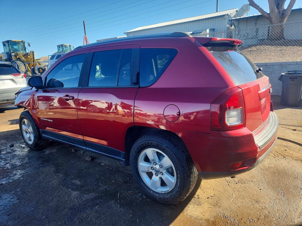 Photo 2 from auction – 2014 JEEP COMPASS with VIN 1C4NJCBAXED593523