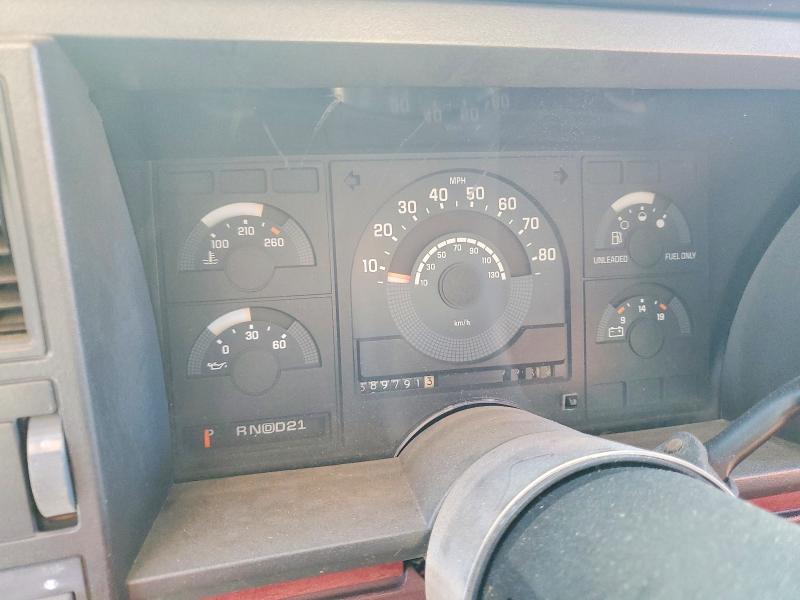 Photo 9 from auction – 1991 CHEVROLET GMT-400 C1 with VIN 2GCEC19K4M1169231