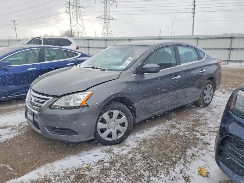 NISSAN SENTRA S 2015 with VIN 3N1AB7APXFL648429 - Photo from auction