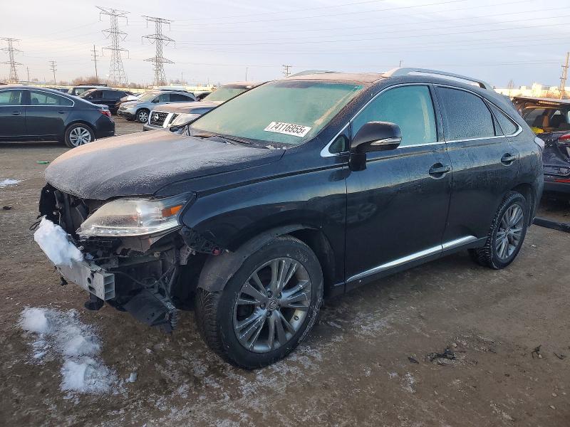 LEXUS RX 350 BAS 2013 with VIN 2T2BK1BA8DC206298 - Photo from auction
