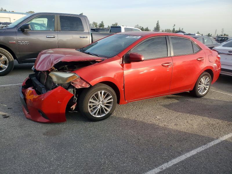 TOYOTA COROLLA L 2014 with VIN 5YFBURHE0EP016634 - Photo from auction