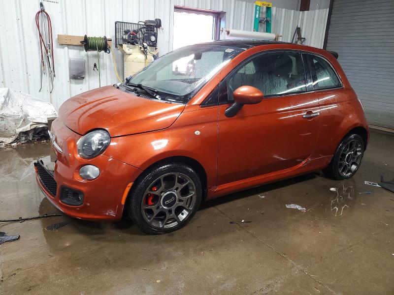 FIAT 500 2013 with VIN 3C3CFFBR3DT746384 - Photo from auction