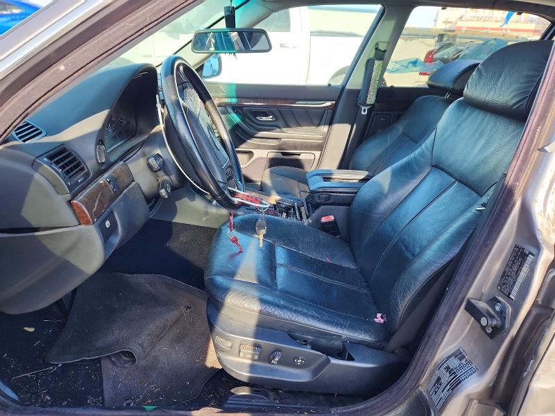 Photo 7 from auction – 1998 BMW 740 IL with VIN WBAGJ8329WDM20796