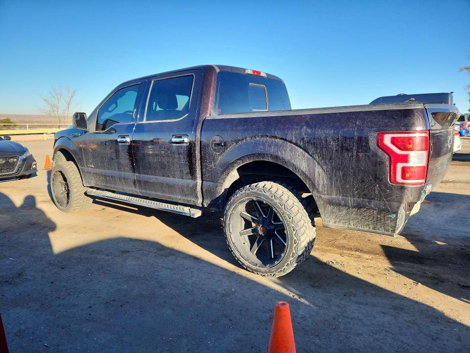 Photo 2 from auction – 2018 FORD F150 with VIN 1FTEW1C57JKF44048