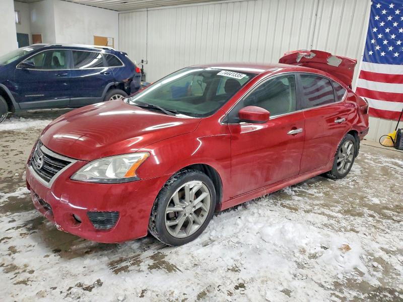 NISSAN SENTRA 2013 with VIN 3N1AB7AP1DL673510 - Photo from auction