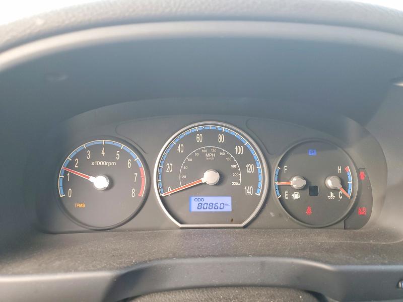 Photo 9 from auction – 2009 HYUNDAI SANTA FE with VIN 5NMSG13D39H311749