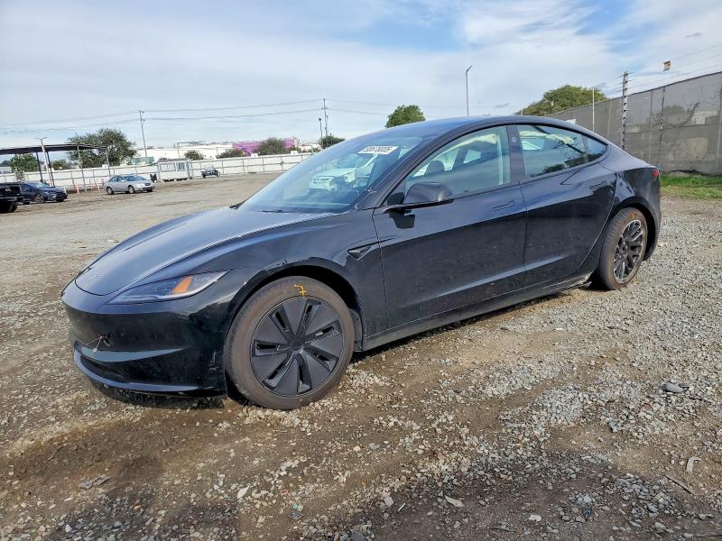 TESLA MODEL 3 2025 with VIN 5YJ3E1EA6SF052355 - Photo from auction